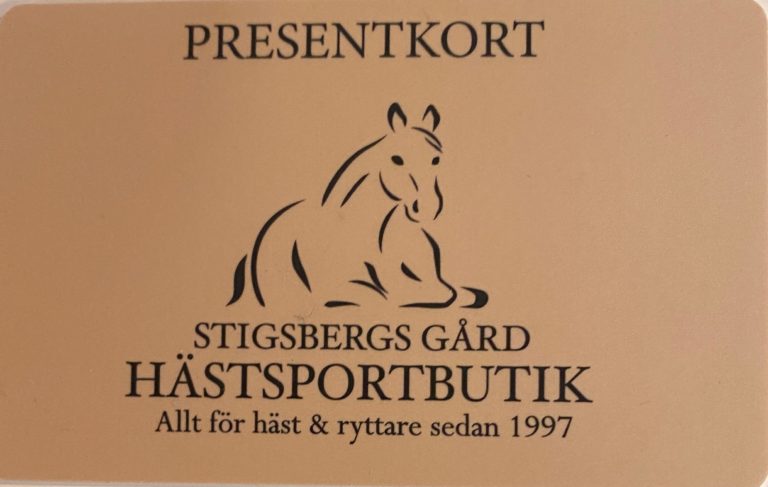 Presentkort – Stigsbergs Gård
