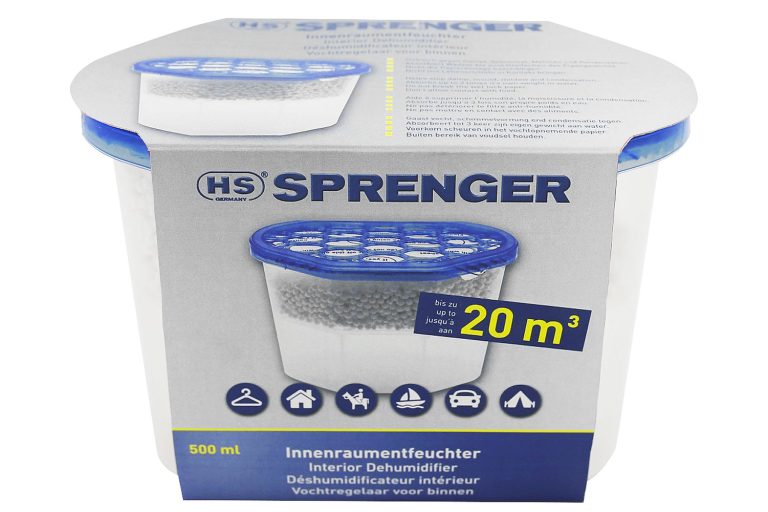 Rumsavfuktare för inomhusbruk. – Sprenger