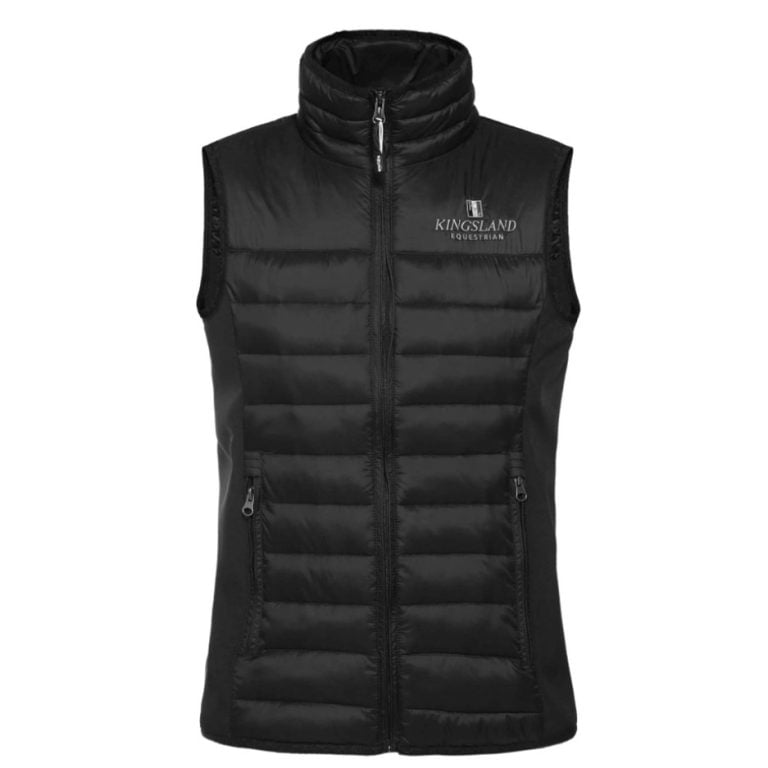Classic Body warmer unisex, svart – Kingsland
