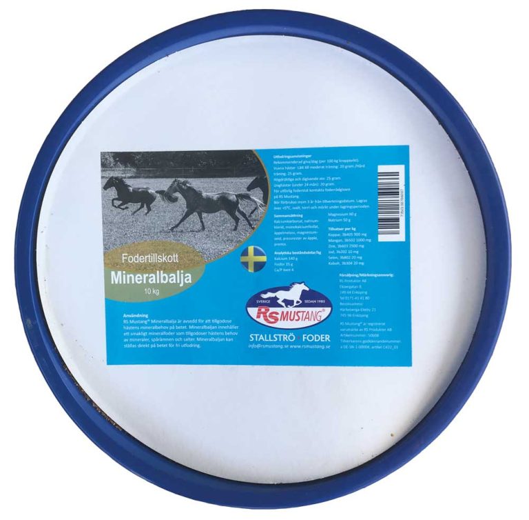 RS Mustang Mineralbalja 10 kg