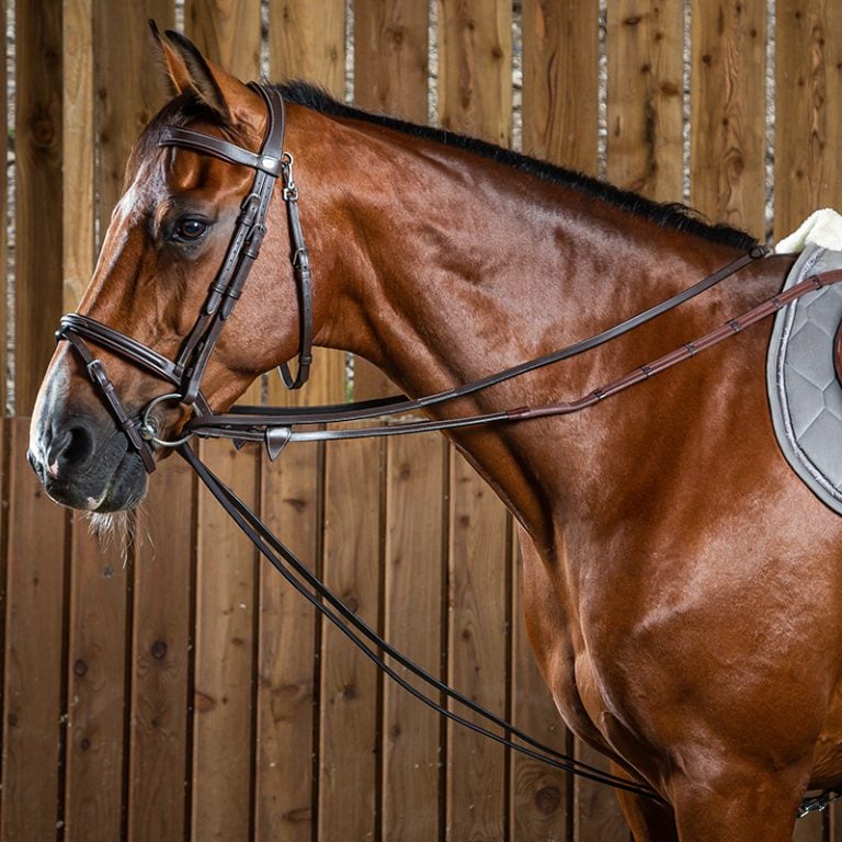Gramantygel 13mm i läder med fäste WO – Dyon