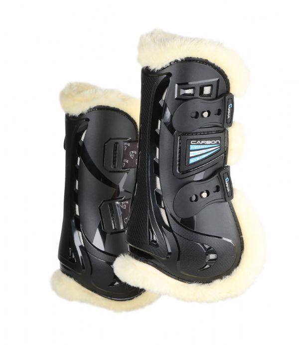 Benskydd ARMA Carbon Supafleece - Svart, Cob