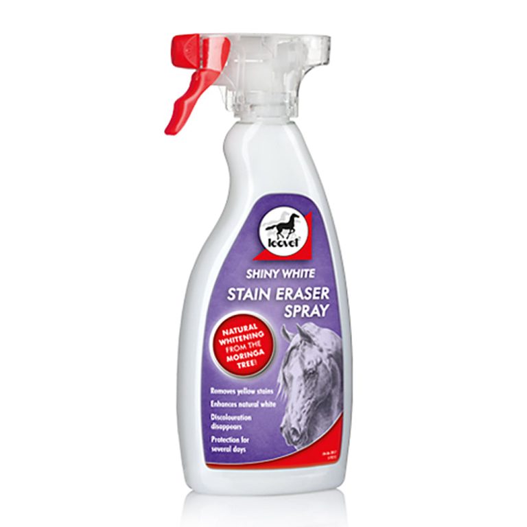 Shiny white stain eraser spray – Leovet