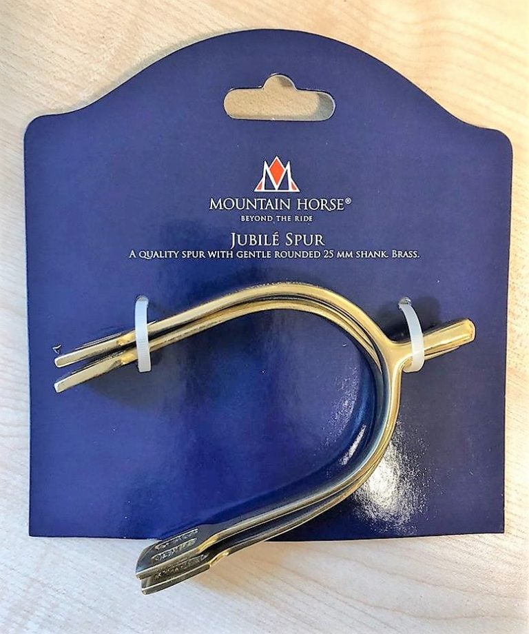 Sporrar MH Jubilé Mässing – Mountain Horse