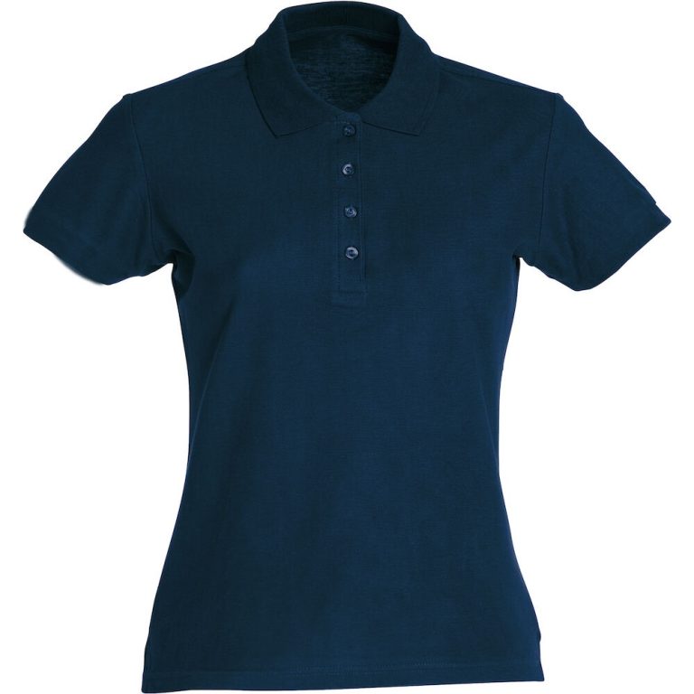 Piké Basic Polo Dam Marin – Clique