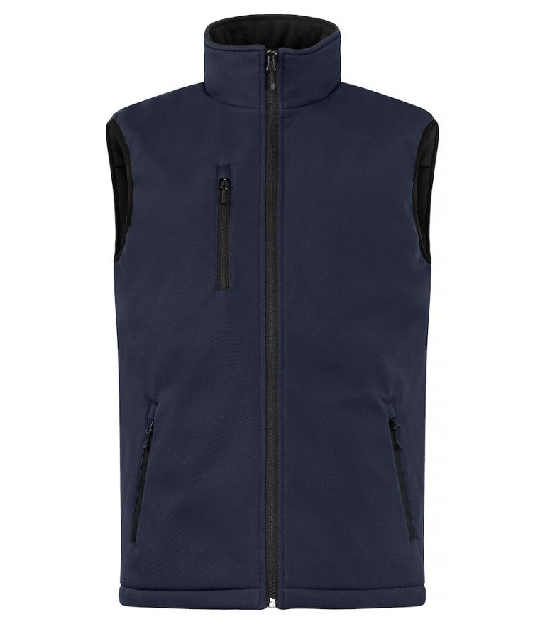 Padded Softshell Väst Herr Marin – Clique
