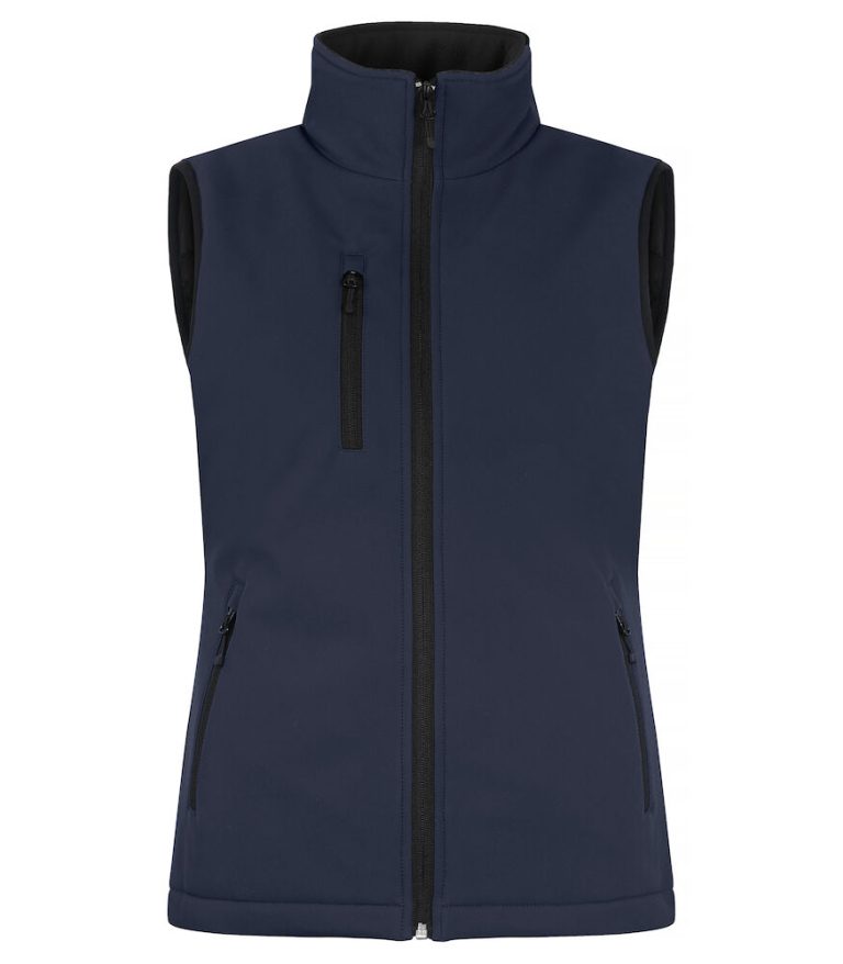 Padded Softshell Väst Dam Marin – Clique