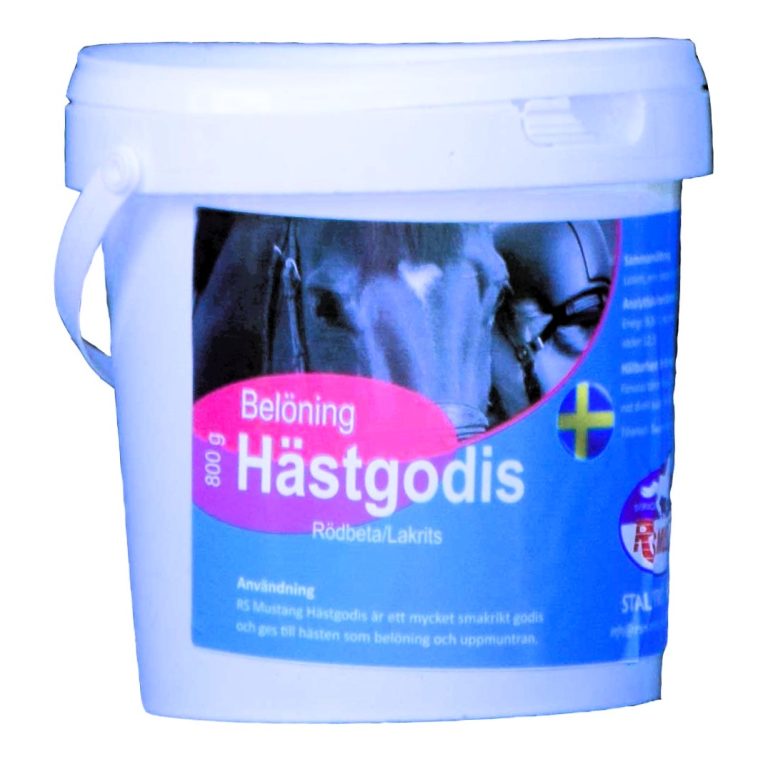 Hästgodis Rödbeta/Lakrits – RS Mustang