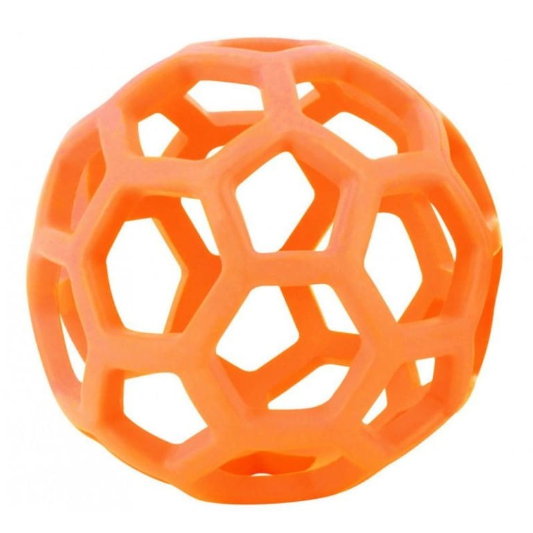 Gummiboll med stretchiga hål