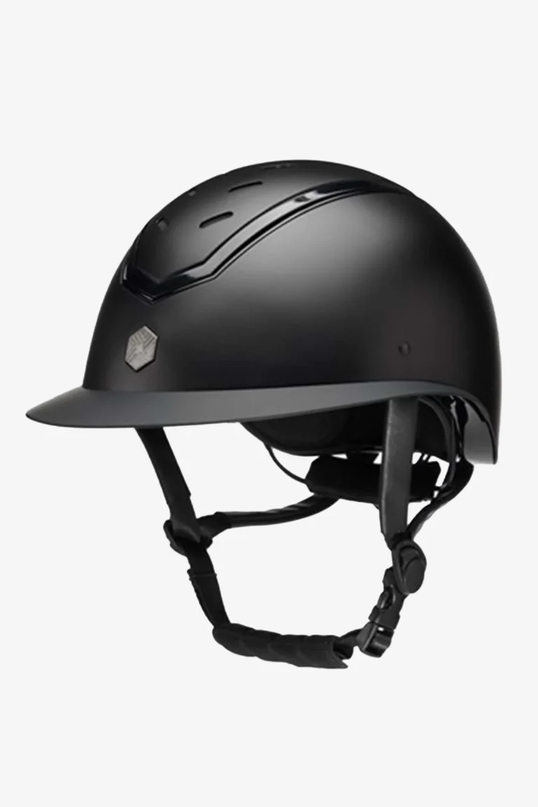 Charles Owen Kylo Matte Mips Wide Peak, Black/Shiny/Black – Charles Owen
