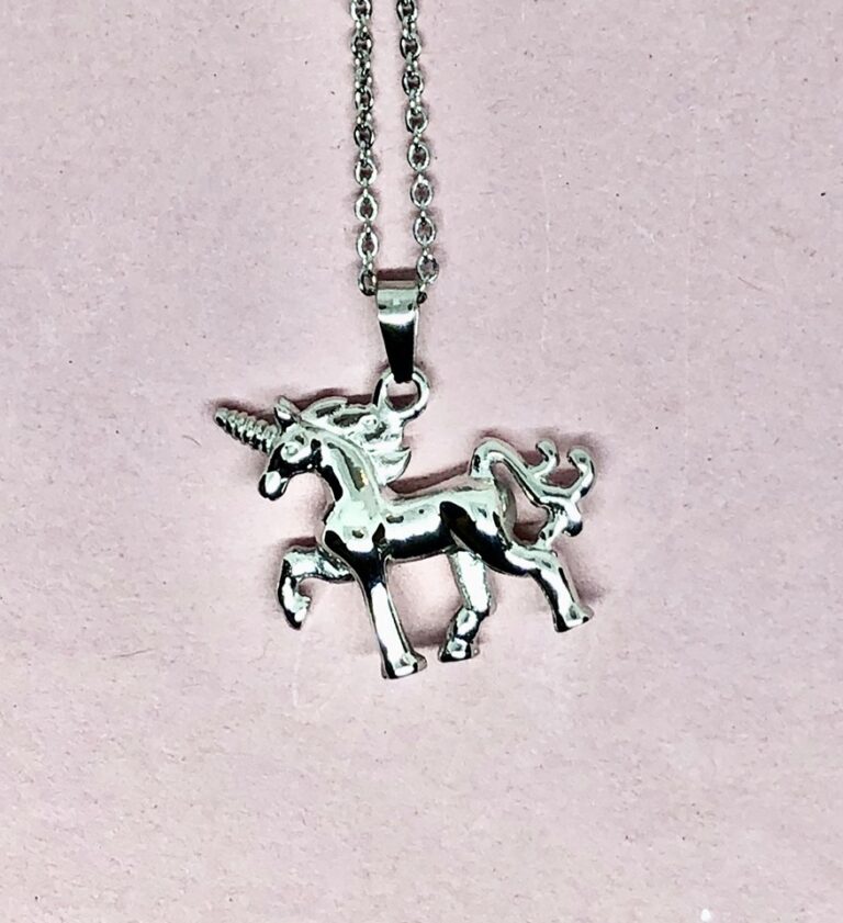 Halsband Unicorn steel