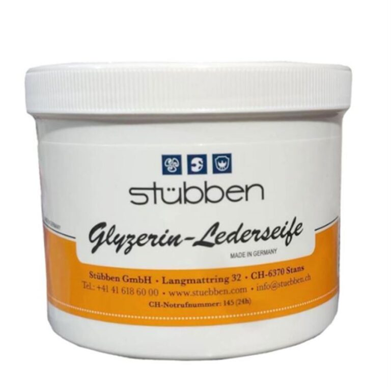 Lädertvål, sadelsåpa, Stübben – Stübben