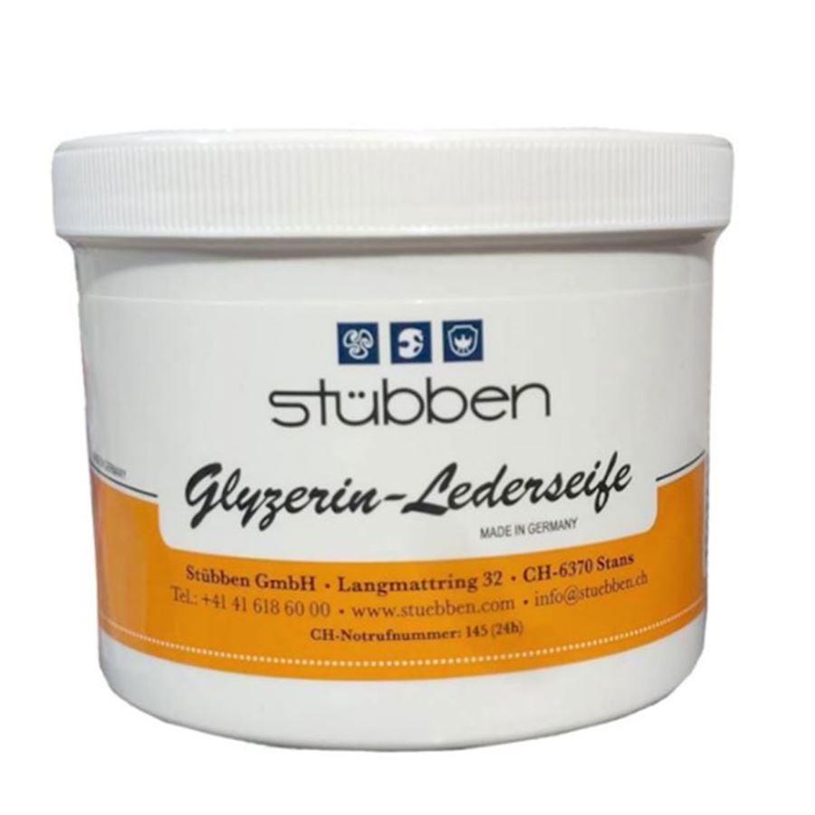 Lädertvål, sadelsåpa Stubben
