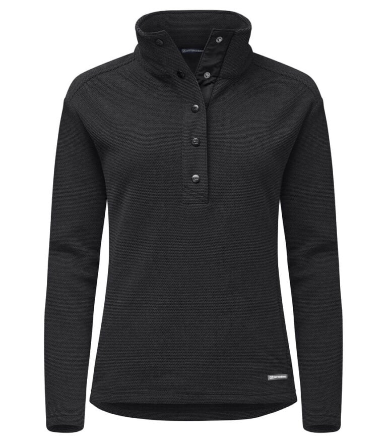 Hunts Point Fleece Dam, Svart – Cutter & Buck