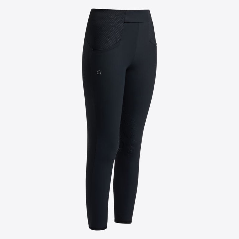 Perforated Insert Leggings Jr Marin – Cavalleria Toscana