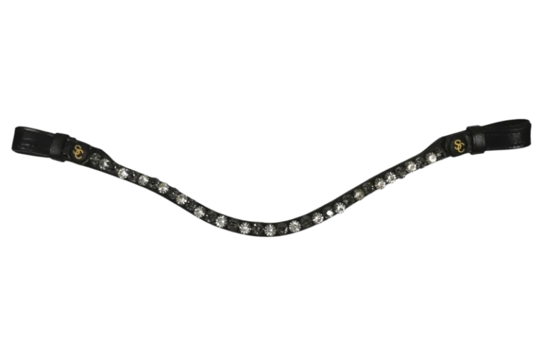 Pannband White/Grey crystals – Santa Cruz of Scandinavia