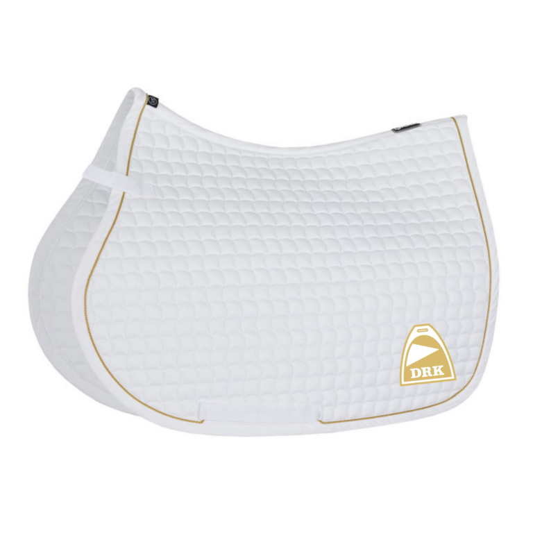 Guldlogga - Hoppschabrak Cotton Gold Vit