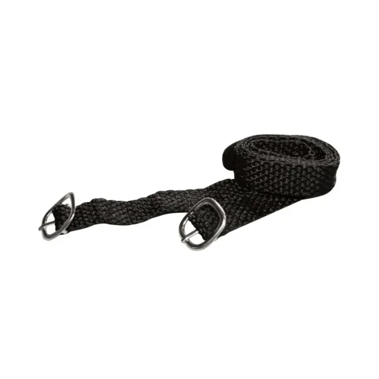 Sporremmar flätad nylon svart – Kerbl