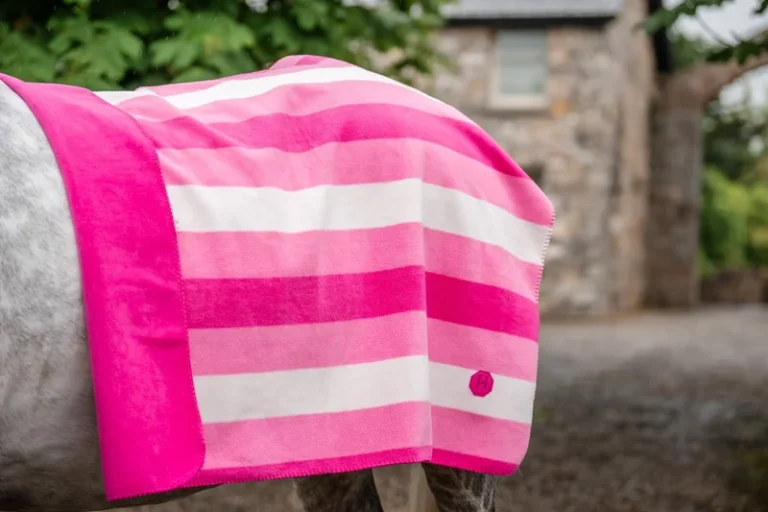 Newmarket Fleecefilt, Witney Pink – Horseware