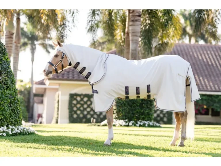 Eksemtäcke Amigo Ripstop Hoody Silver/Lime – Horseware