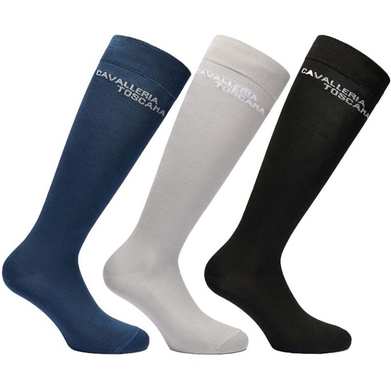 Jacquard Logo 3 pack Sock – Cavalleria Toscana