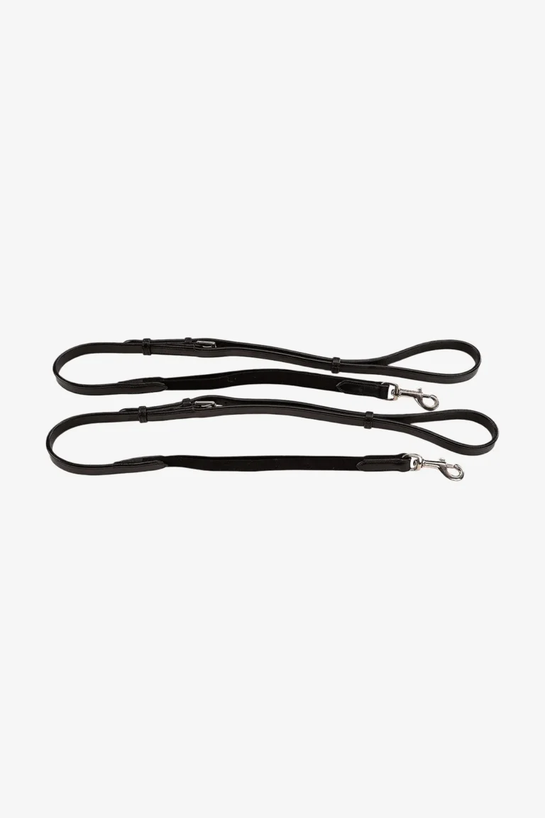 Inspänningstygel elastisk utan ring, Svart – Lippo