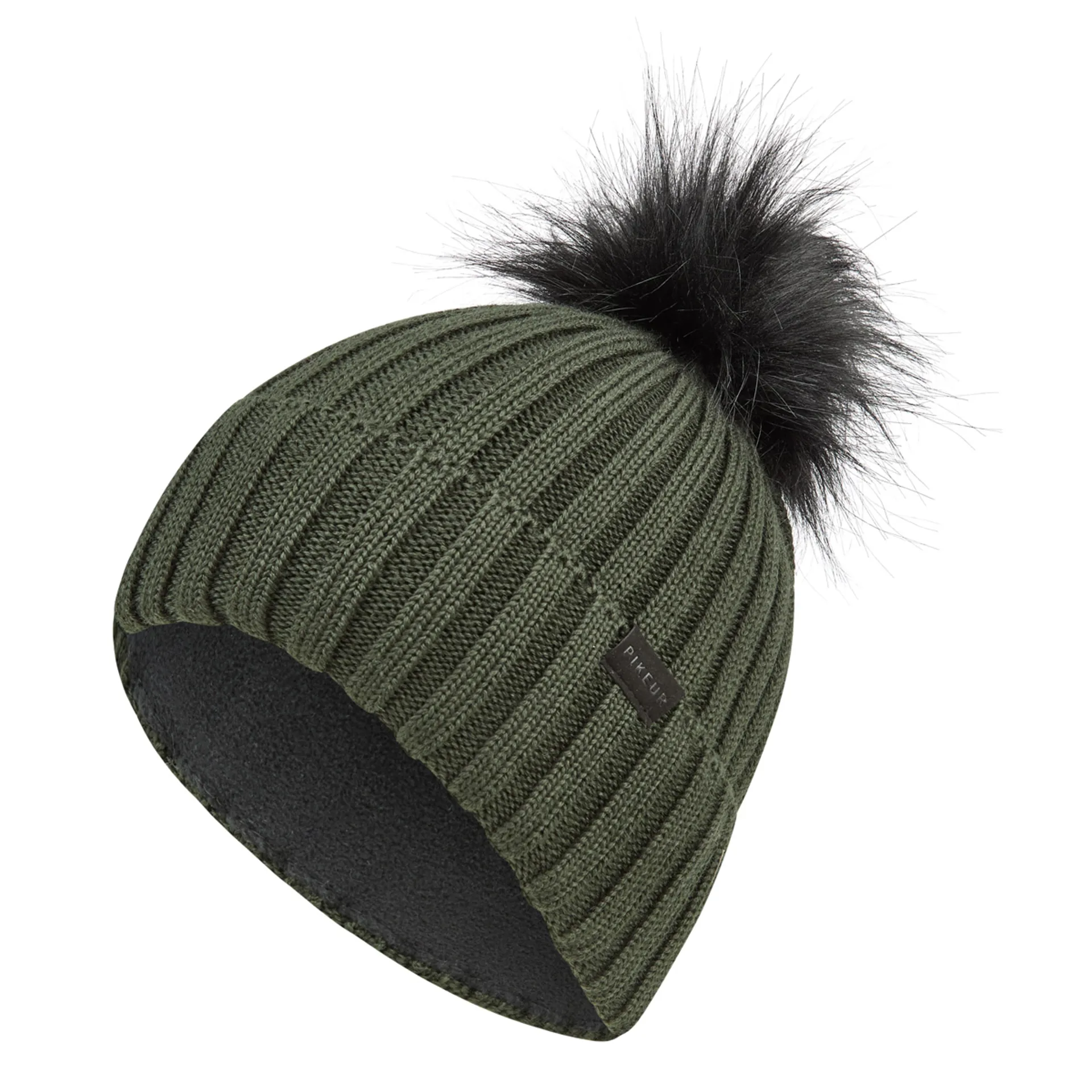 Pikeur Beanie PomPom 8852 Sports Deep khaki