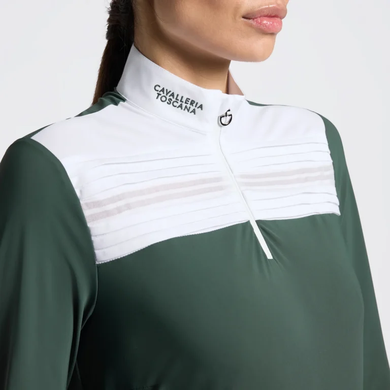 Tävlingsskjorta Pleated Insert Competition Shirt – Cavalleria Toscana
