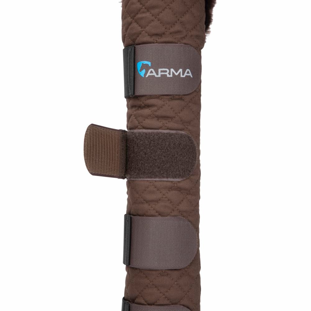 Svansskydd Arma supafleece brun2