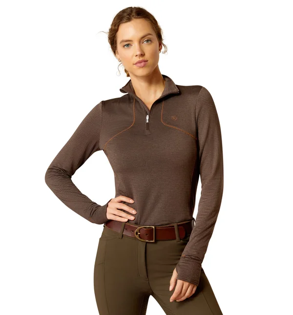 Gridwork 1_4 Zip Ariat Mole Heather4