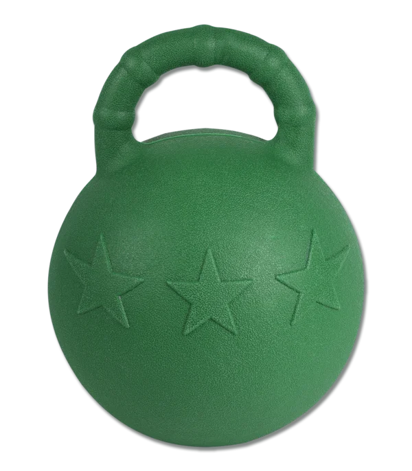 Hästleksak boll med handtag Grön