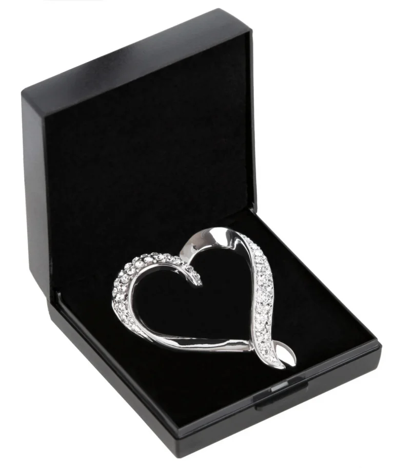 Plastrongnål Amour Crystal