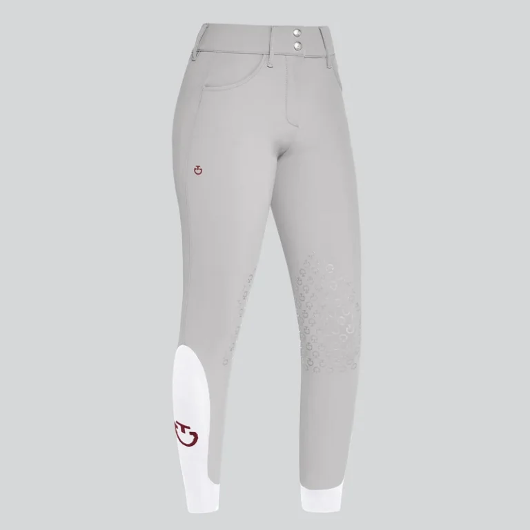 American Knee grip Breeches, Ljusgrå – Cavalleria Toscana