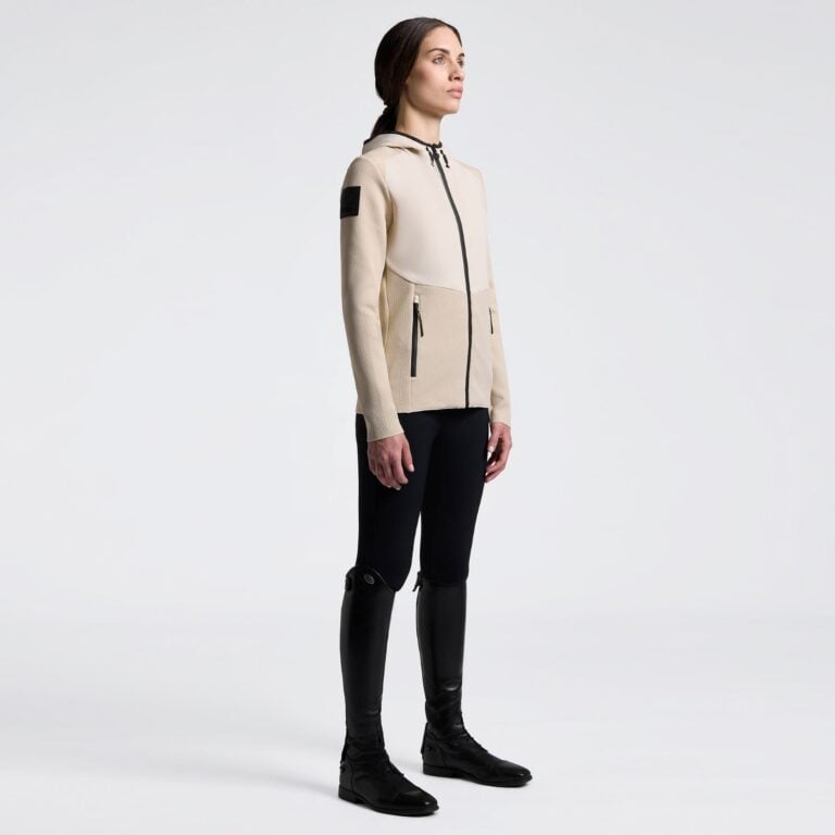 Tech Knit Softshell Jacket, beige – Cavalleria Toscana