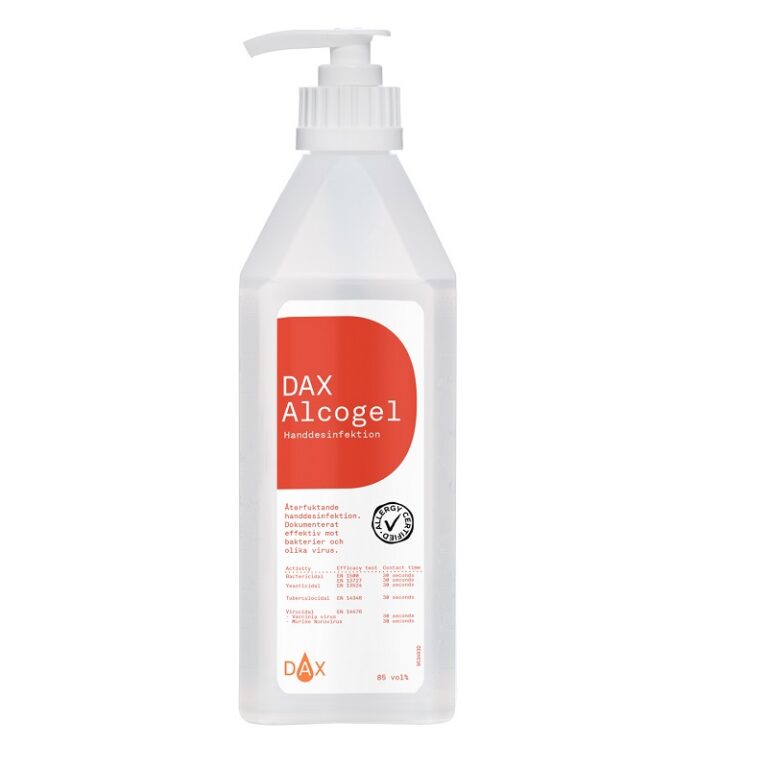 Handdesinfektion gel, 600 ml 85 %