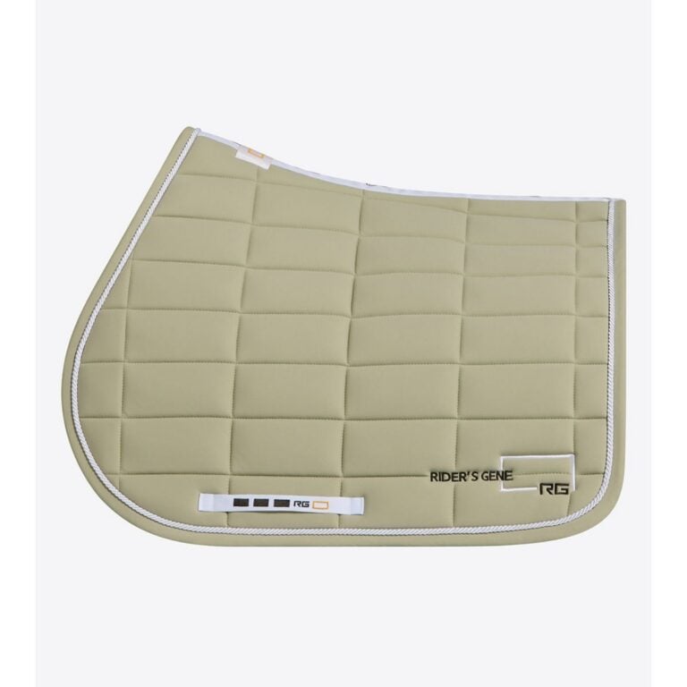 RG Jersey Saddle Pad with Trim, Moss Gray – Rider's Gene