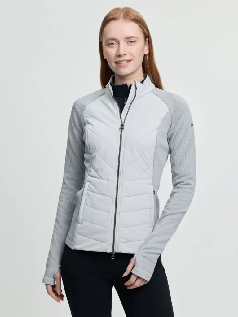 Maddie Hybrid Jacket, grå – LeMieux