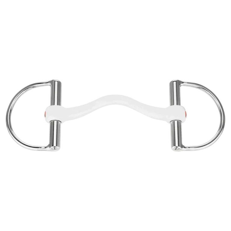 Bett Sprenger Nathe Mullen Mouth D-ringar Soft 75/15 mm – Sprenger