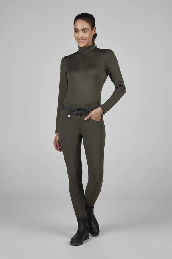 Ridbyxor Pikeur New Candela FTL 3908 Deep Khaki