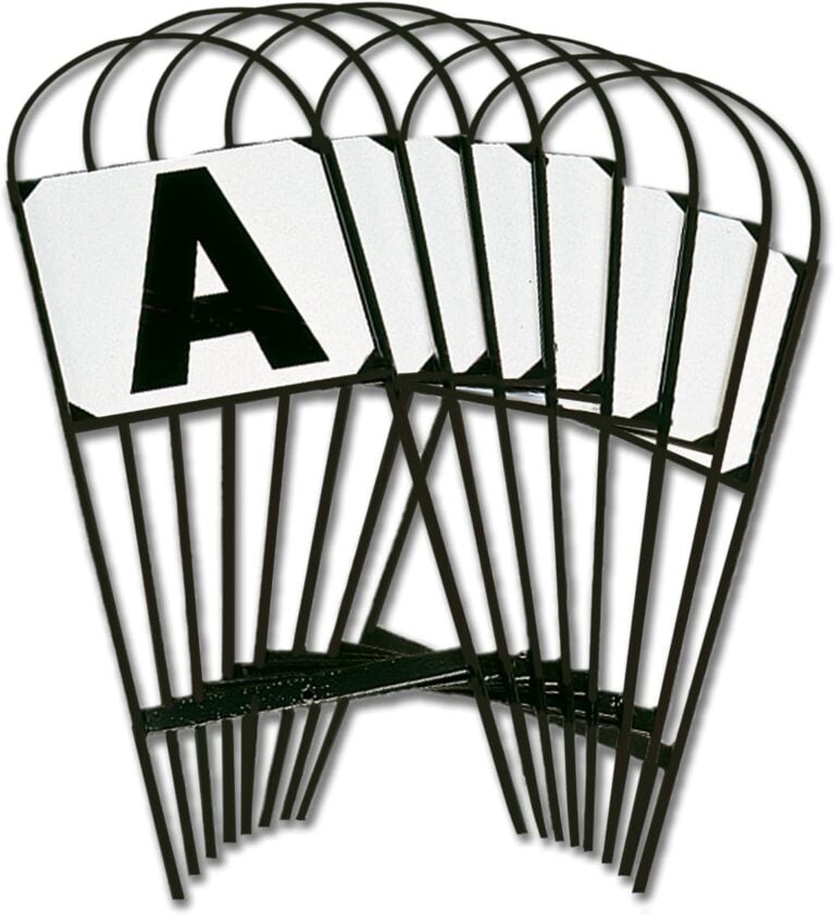 Dressyrbokstäver platta 20 x 60 12st – Waldhausen