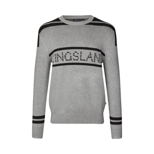 KLNolan Stickad Pullover, herr M – Kingsland