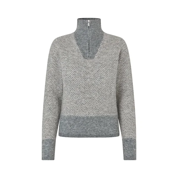 Tröja KLAudrey Halfzip knit – Kingsland