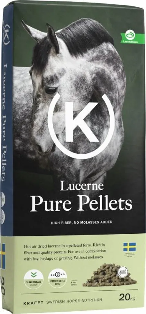 Krafft Lucerne Pure Pellets 20 kg – Krafft