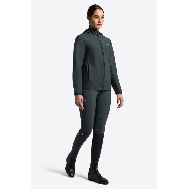 Bonded Jacquard Jersey Hooded Softshell, Dam – Rider's Gene