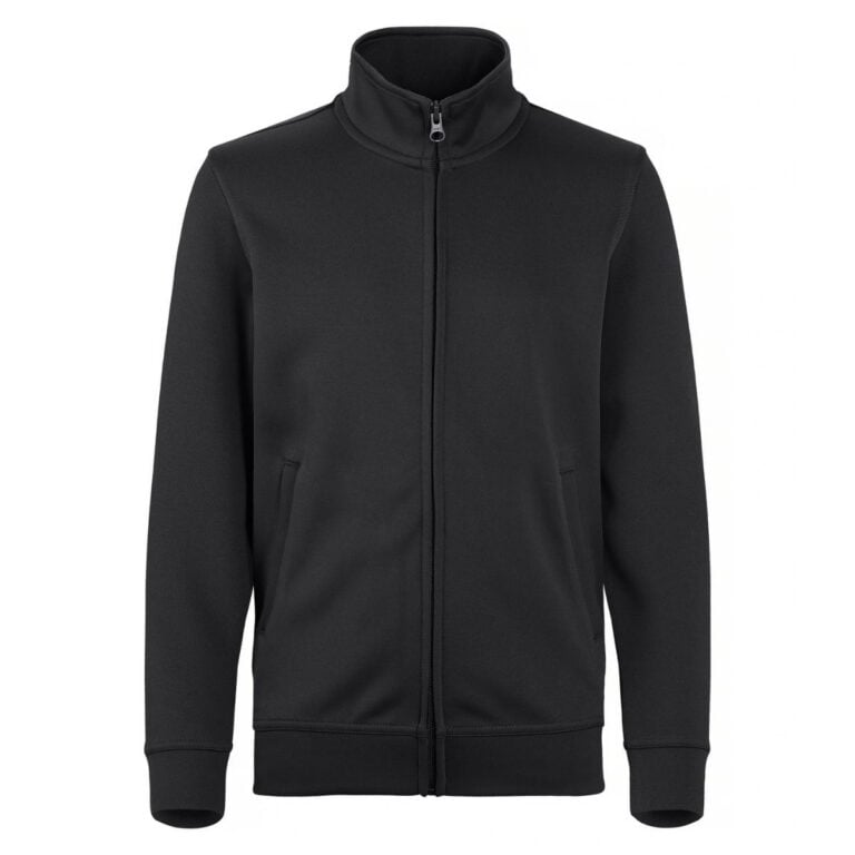 Basic Active Cardigan Junior, Svart – Clique