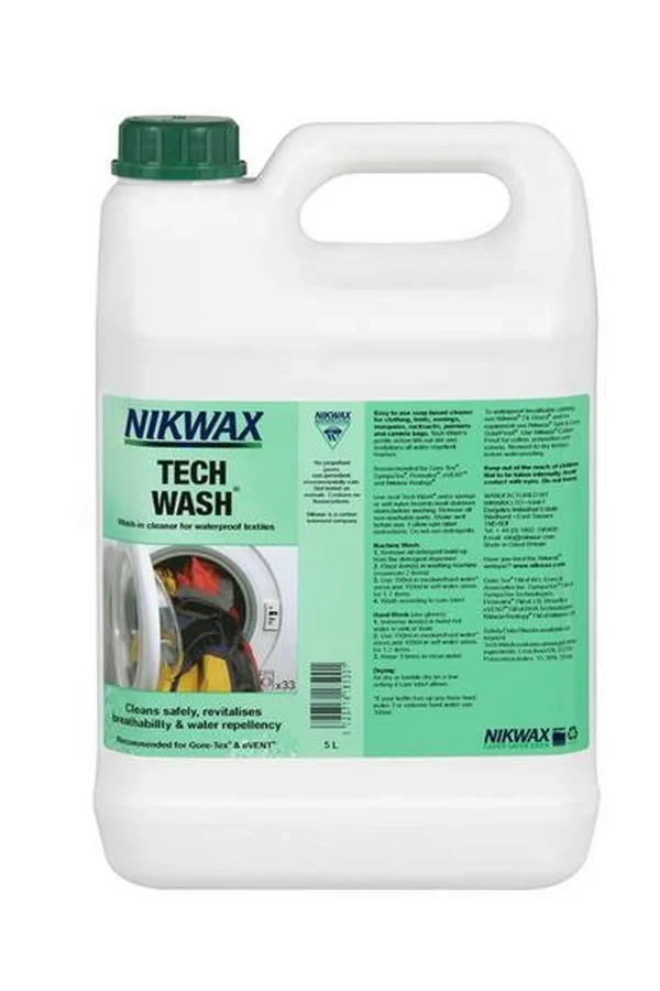 Nikwax tvättmedel 5 liter – Nikwax