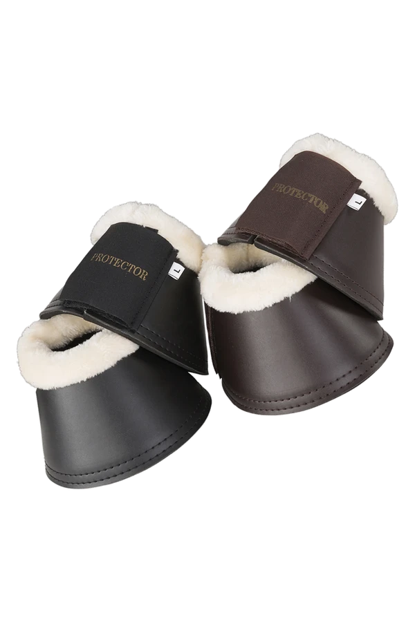 Boots konstläder/neopren med päls – Protector