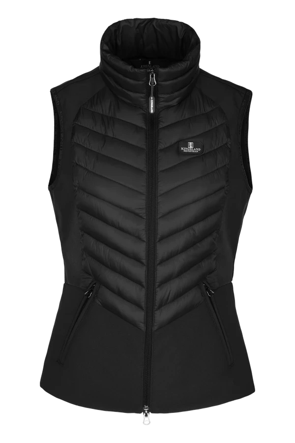 Classic Hybrid Body warmer, Svart – Kingsland