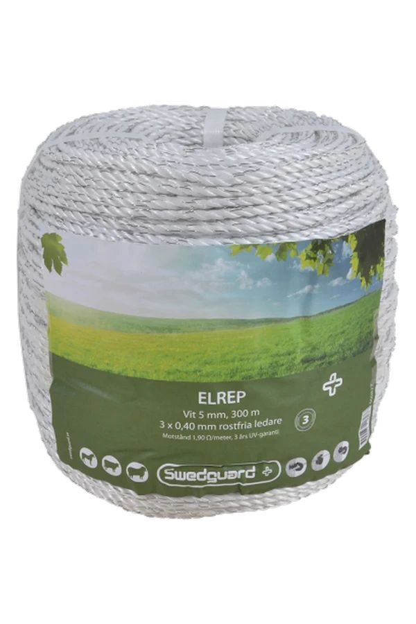 Elrep Pro+ 5 mm vit 300 m – Swedguard