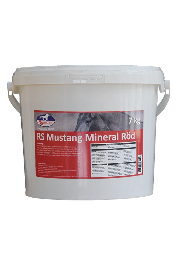 RS Mustang Mineral röd – RS Mustang